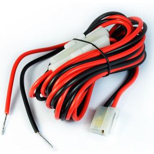 Zwart Rood Dc Power Cable Koord Voor Mobiele Radio Yaesu Icom Kenwood 3 M Netsnoeren Verlengsnoeren