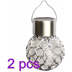 Opknoping Light Solar Led Opknoping Boom Licht Lantaarn Waterdichte Hollow Out Ball Lamp Voor Outdoor Patio Outdoor Tuin Binnenplaats