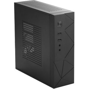 Desktop Voeding Gaming Htpc Host Kantoor Thuis 2.0 Usb Mini Itx Met Radiator Gat Computer Case Praktische Horizontale Chassis