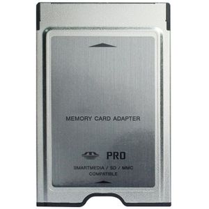 !! Multifunctionele Pcmcia Geheugenkaart Adapter 4 In 1 Pc Card Adapter Ondersteuning Mmc Sd Sdhc Ms Pro Sm kaart