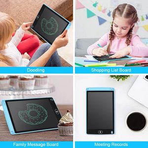 Portable 8 Inch LCD Writing Tablet Ultra-thin Electronic Drawing Board Reusable Handwriting Pad with Stylus Pen Erase Button