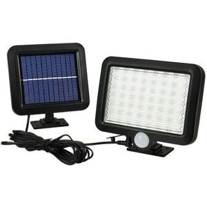 56 Led Outdoor Solar Wandlamp Pir Motion Sensor Solar Lamp Waterdichte Infrarood Sensor Tuin Licht