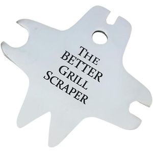 1PC Gold/Sliver De Beter Grill Schraper Barbecue Schoonmaken Tool Rvs Cleaning Blade BBQ Tools & s