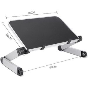 Verstelbare Opvouwbare Aluminium Laptop Stand Bureau Voor Macbook Ondersteuning Notebook Base Verhoog Riser Houder Accessoires