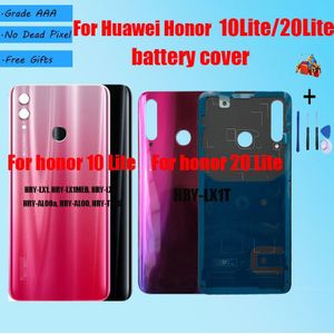 Back Battery Cover Deur Voor Huawei Honor 10 Lite HRY-LX1 Met Reparatie Onderdelen, voor Honor 20 Lite HRY-LX1T Behuizing Achter Vervanging