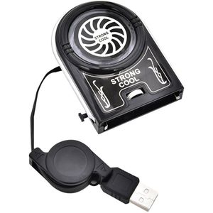 Laptop PC Koeler Koelventilator Warmteafvoer Hoge Prestaties Ventilator Voor Snelle Koeling Action USB Air Extractor