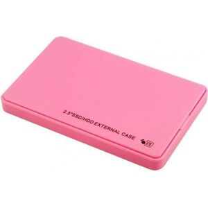 2.5 Hdd Case Usb 3.0 Ssd Externe Case 5Gbps Mobiele Harde Schijf Box Voor Laptop Blauw wit Roze Hdd Docking Station