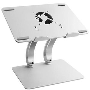Mode Grote Verstelbare Laptop Stand Met Usb Hub Cooling Fan Koelers Tabletten Boek Notebook Cooling Houder Voor Macbook Air/pro