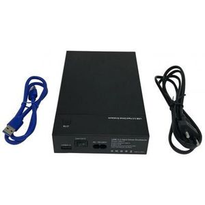 Usb 3.0 Naar Sata Iii Externe Harde Schijf Behuizing Case Ondersteuning Zowel 2.5 ""En 3.5"" Sata Hdd Ssd ingebouwde Adapter