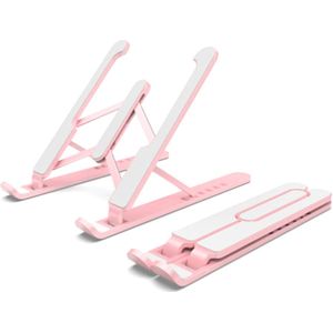 Laptop Stand Verstelbare Aluminium Houder Voor Macbook Pro Notebook Stand Opvouwbare Desktop Holder Riser Voor Dell Xps Hp Lenovo