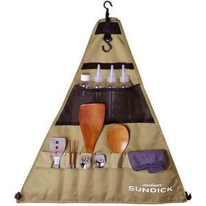 Oxford Doek Outdoor Camping Picknick Servies Opbergtas Draagbare Barbecue Bestek Organisator Opknoping Holder Tassen