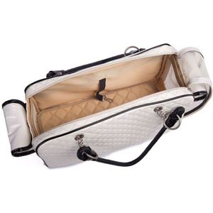 Pet Carriers Draagbare Schoudertas Outdoor Reizen Kat Zak Faux Lederen Kleine Kat Hond Carrier Bag Pet Hond Handtas