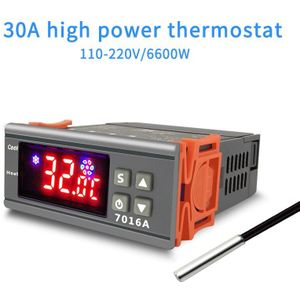 7016A Digitale Temperatuur Thermostaat Regulator Controller -50-110 Celsius Verwarming Koeling Controle Ntc Sensor