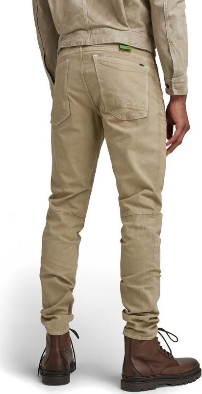 G-star - Scutar 3d Jeans - Blauw - Katoen - Taps Toelopende Pasvorm