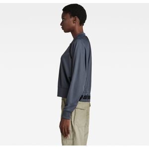 Sweater - Grafische Print - Zwart - Katoen