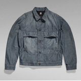 G-star - Utility Flap Pocket - Jas - Blauw - Heavy Lock Chambray