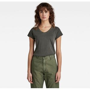G-star - Eyben - T-shirt - Korte Mouwen - V-hals - Biologisch Katoen