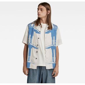 G-star - Hawaii Commando - Overhemd - Korte Mouwen