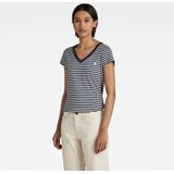 G Star RAW - Eyben Striped T-shirt - Gestreept - Biologisch Katoen