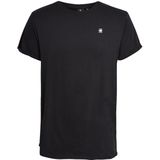 G-Starvoor mannen. D20054-B353-8746 Set van twee Lash T-shirts wit, zwart (XS), Casual, Korte mouwen, Biologisch katoen, Duurzaam