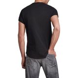 G-Starvoor mannen. D20054-B353-8746 Set van twee Lash T-shirts wit, zwart (XS), Casual, Korte mouwen, Biologisch katoen, Duurzaam