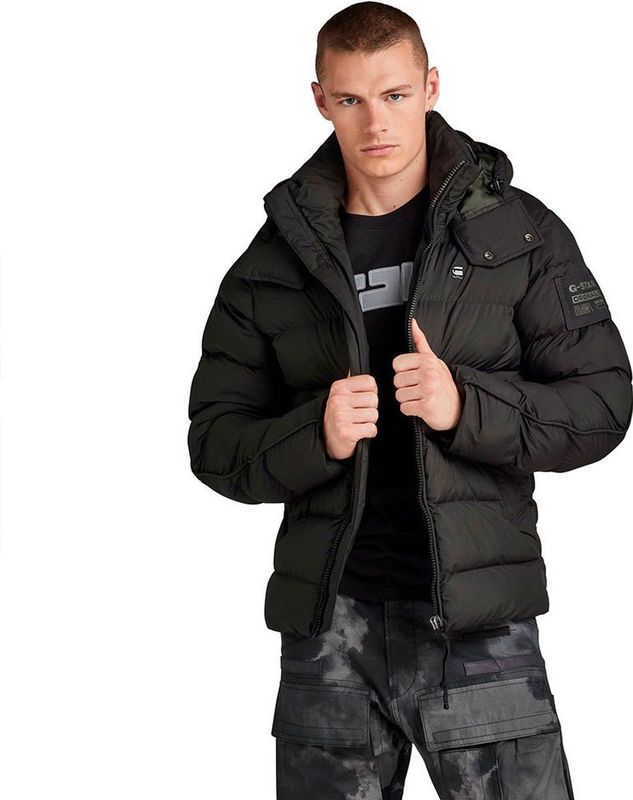 G-star - Whistler - Gewatteerde Jas - Met Capuchon - Waterafstotend