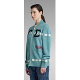 Gebreid Vest - Grijs - 80% Wol, 20% Polyamide - Met Ritssluiting