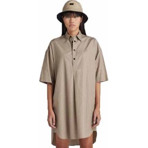 G-STAR RAW - Jurk - Beige/Kaki - Jersey
