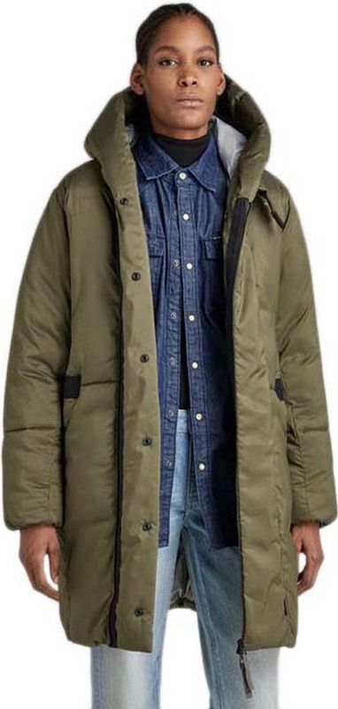 G-Whistler - Gewatteerde Parka - Groen - Gerecycled Waterafstotend