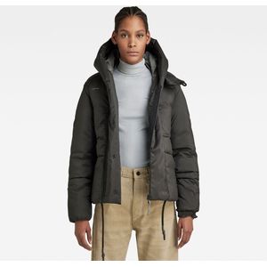 G-star Whistler Short Padded Jas Grijs Vrouw