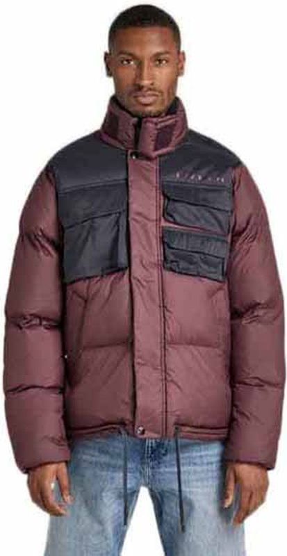 G-STAR Attac Utility Steppjacke - Jassen - Paars - Katoen