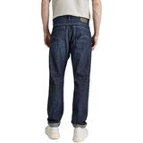 Jeans - Blauw - 5-Pocket - Rechte Snit - Versterkte Achterzakken