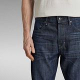 Jeans - Blauw - 5-Pocket - Rechte Snit - Versterkte Achterzakken