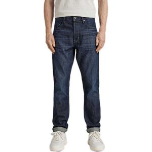 Jeans - Blauw - 5-Pocket - Rechte Snit - Versterkte Achterzakken