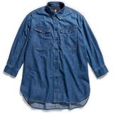 G-star - Oversized Overhemd - Denim - Lange Mouwen