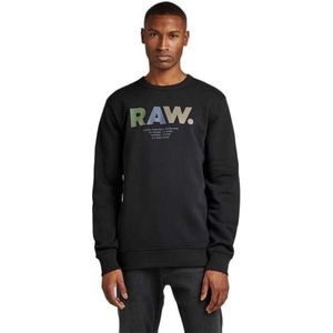 G-Star Raw Multi Colored Rad. R Sw Truien & Vesten - Zwart