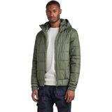 Meefic - Gewatteerd Jack - Zwart - Waterafstotend - Polyester