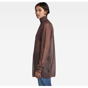 G-star - Sheer Loose Trui - Gebreide Trui - Gebroken Wit - Viscose/Polyester