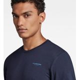 G-Star RAW - Slim Base T-Shirt - Donkerblauw - Heren