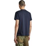 G-Star - Basic T-shirt - Katoen - Zwart - V-hals - Korte Mouwen