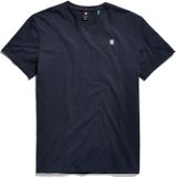 G-Star - Basic T-shirt - Katoen - Zwart - V-hals - Korte Mouwen