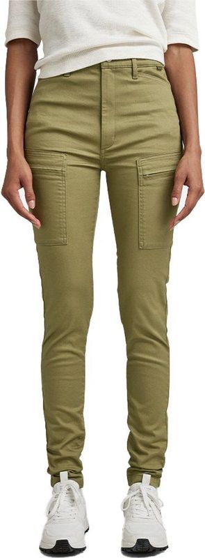 G-STAR RAW Dames Skinny Cargo Pants, Groen (Smoke Olive C105-B212), 25W / 30L, Groen (Smoke Olive C105-b212), 25W x 30L