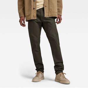 G-Starvoor mannen. D21038-D305-6484 Bronson 2.0 Slim Chino broek zwart (26/32), Casual, Katoen
