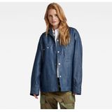 G-STAR Raw oversized werkhemd voor dames, blauw (Raw Denim D22934-d303-001), M