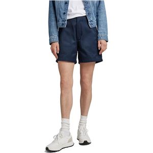 G-STAR RAW Dames 3D Fatigue Shorts, Blauw (Salute C657-C742), 25, Blauw (Salute C657-c742), 25W