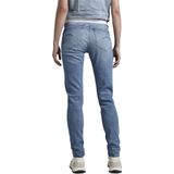 Jeans - Lage Taille - Zwart - Katoen - Strak van Dij tot Zoom