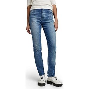 G-STAR Raw - Virjinya Slim - Jeans - Blauw - Hoge Tailleband