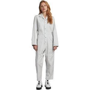 G-STAR RAW - Relaxed Jumpsuit - Grijs - Katoen