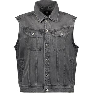 G-Star RAW Vest Oversized Denim Vest Wmn Ev 81 31 Faded Blade Dames