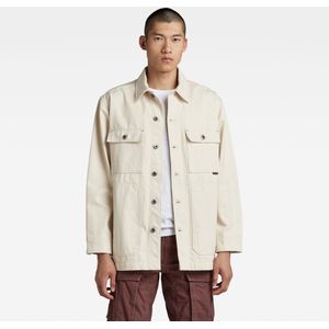 G-star - Chore Workwear - Jas - Ecru - Unisex - Stevige Sluiting